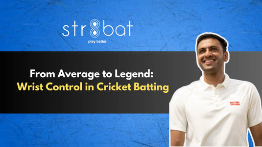 From Average to Legend: Wrist Control in Cricket Batting