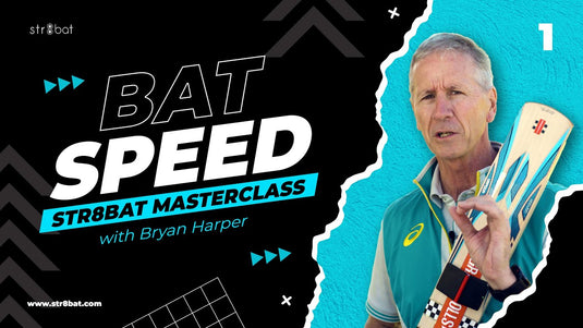 Bryan Harper Masterclass on Bat Speed | str8bat Cricket Bat Sensor