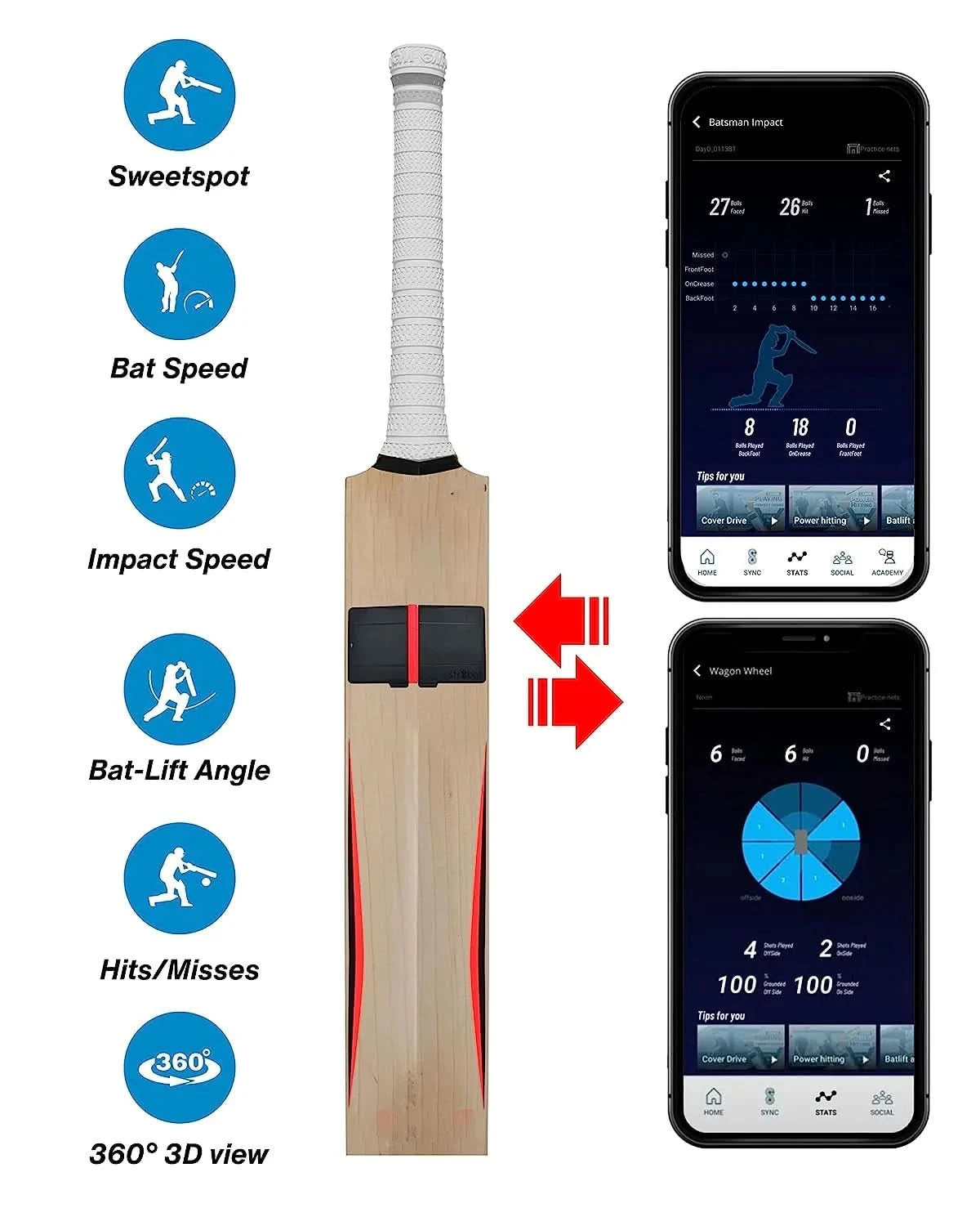 str8bat Cricket Bat Sensor